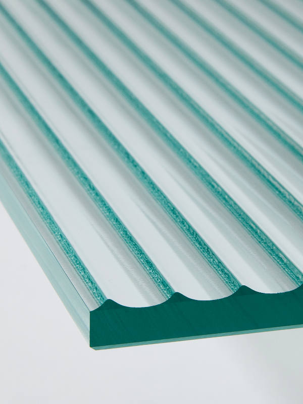 10mm Narrowline Reeded Glass