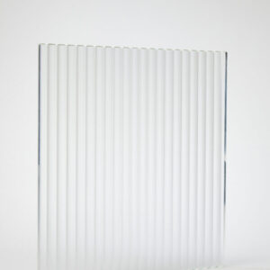 6mm Low Iron Narrowline Reeded Glass